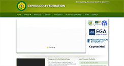 Desktop Screenshot of cgf.org.cy