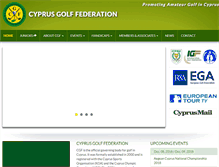 Tablet Screenshot of cgf.org.cy