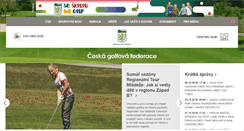 Desktop Screenshot of cgf.cz